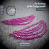 Pink Saharay Earrings Chain – Ethnic Crystal Kaan Chain for Festive Looks