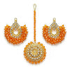 Chand Bali Earrings with Maang Tikka | Pakistani Jewellery