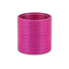 Shocking Pink Plain Metal Bangles – Set of 24 | Indian Jewellery