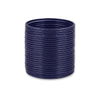 Navy Blue Plain Metal Bangles – Set of 24 | Indian Jewellery