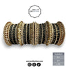 Luxury Black Bridal Bangles Set – Premium Indian Wedding Jewelry