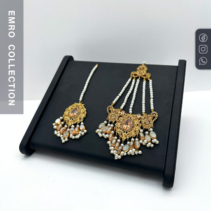 Golden Bridal Choker set for your next event!