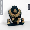 Green Necklace Set – High-Quality Indian Party Jewelry Earrings & Tikka