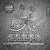 High-End Pakistani Jewelry: Silver Bridal Choker Set