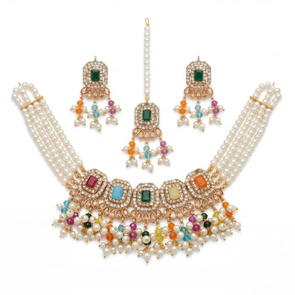 One earring from the set photographed alone, highlighting its fine craftsmanship and shape