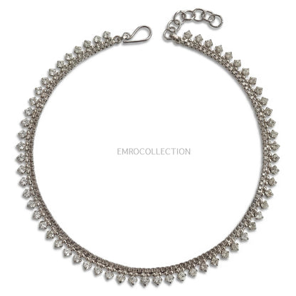 Indian Pakistani style silver anklet payal - Trending Pakistani anklets design