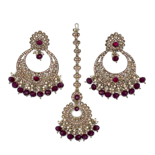 Maroon earrings, gold and maroon earings, dangle earrings, Indian earrings, High quality Indian jewellery. suitable for wedding and parties